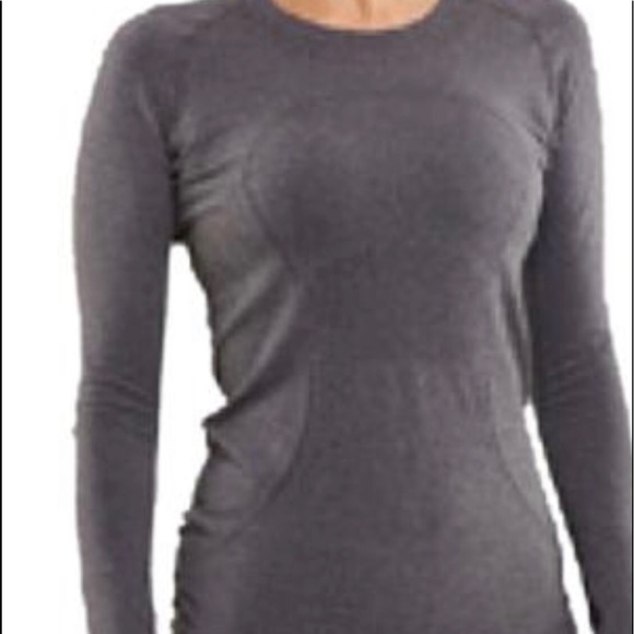 Lululemon Gray Run Swiftly Tech Long Sleeve 2.0 - Picture 2 of 6